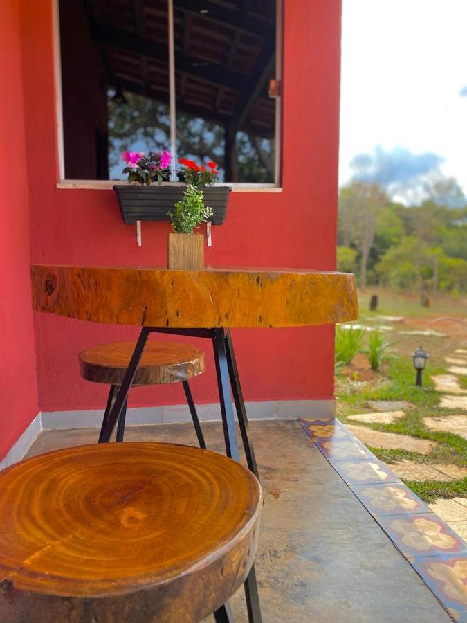 Chale Canto Da Mata Pirenopolis Exterior photo