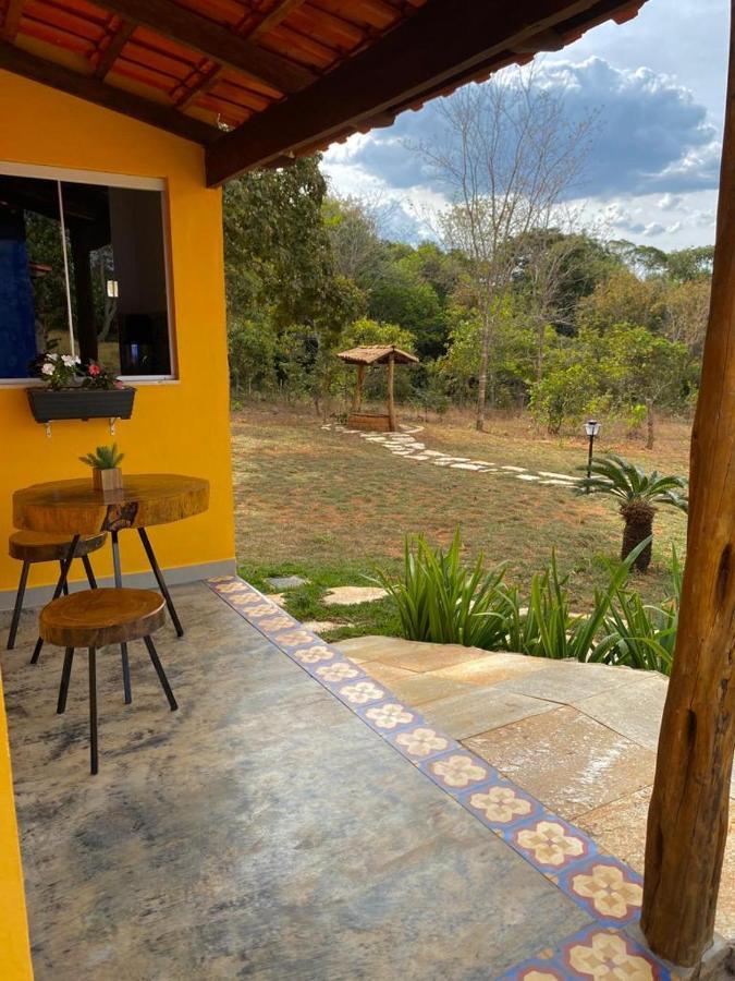 Chale Canto Da Mata Pirenopolis Exterior photo